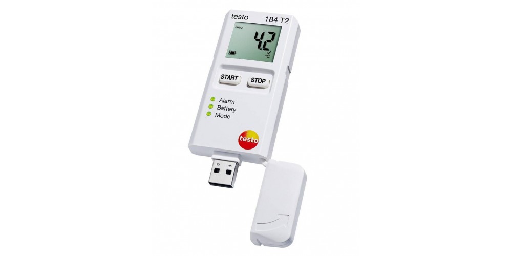 Testo 184 T2 - Inregistrator de date temperatura pentru monitorizare transport